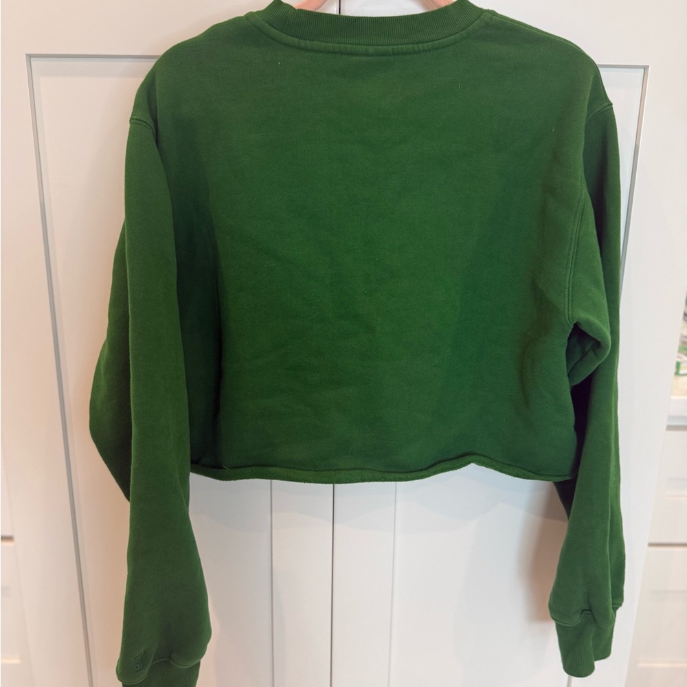 Aritzia Cozy Fleece Jogger Lounge Set Green Size Small - Picture 3 of 7